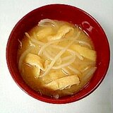 ☆もやしと揚げのお味噌汁☆